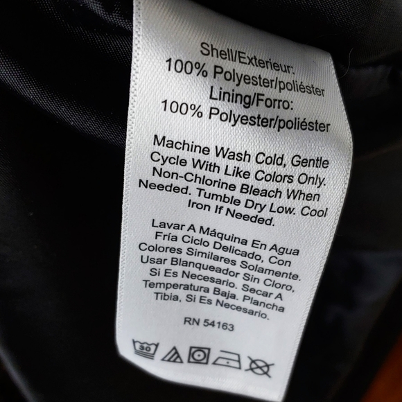 NWT DKNY $200 Ladies Water Resistant Hooded Adjustable Waist Long Lined Parka - Picture 9 of 12